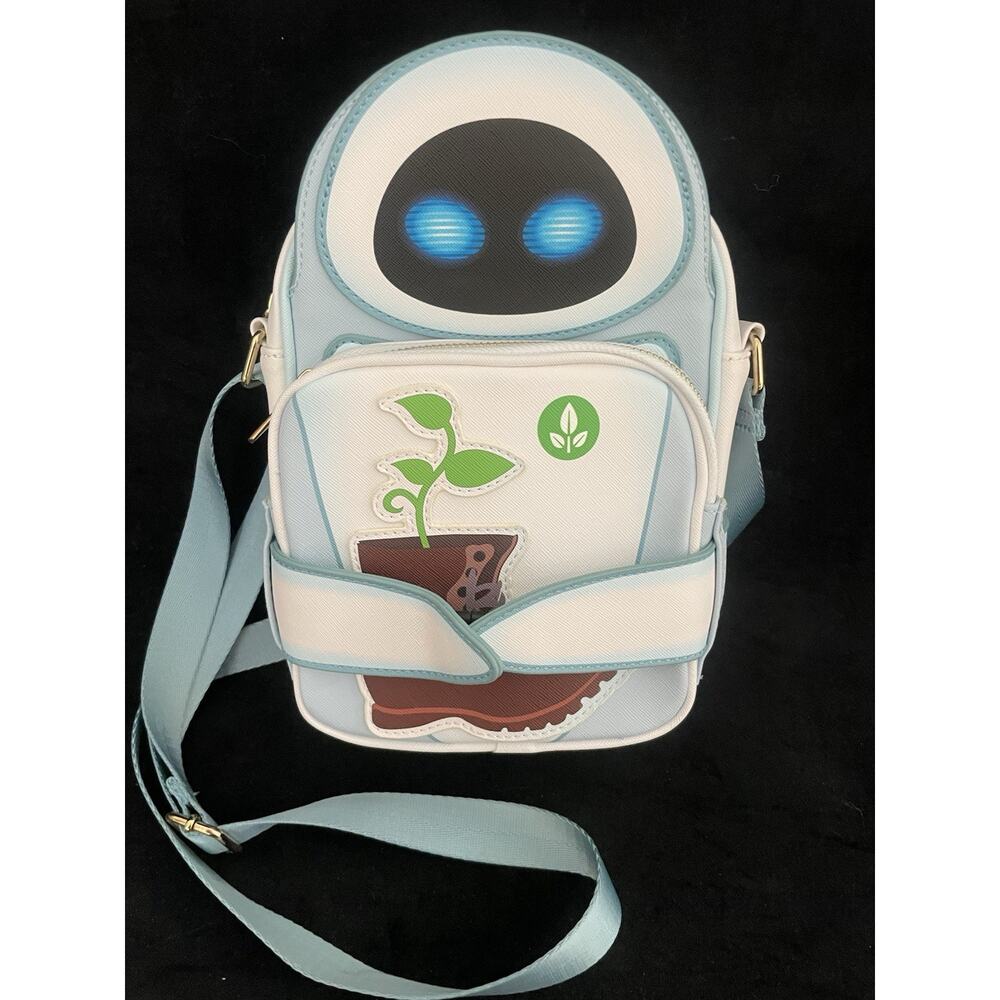 Loungefly Disney Pixar WALL-E EVE with Boot Crossbody Bag Collector's Item Rare